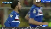 Roberto Soriano Fantastic Goal - Genoa 0-1 U.C Sampdoria - Serie A - 05.01.2016