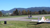 PITTS 2.40 RC SCALE MODEL AIRPLANE DEMO FLIGHT AND HARD LANDING / RC Airshow Hausen am Alb