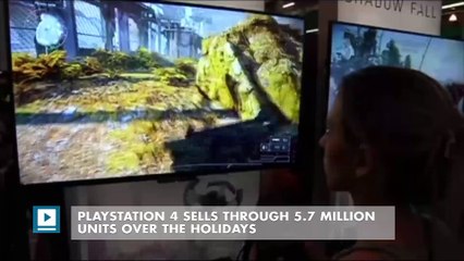 PlayStation 4 Sells Through 5.7 Million Units Over the Holidays