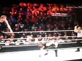 Neville vs Kevin Owens WWE RAW Jan. 4, 2016, 1-4-16- Dean Ambrose Interferes -