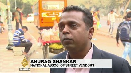 India's street vendors fearful for the future