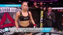 Ronda Rousey to host 'Saturday Night Live' on Jan. 23