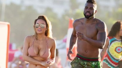 Jason Derulo und Daphne Joy am Strand