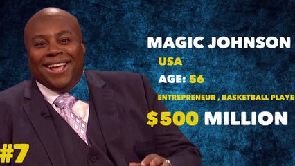 TOP 10 Richest African American Celebrities