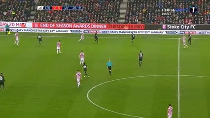 Jordan Ibe Goal HD | Stoke 0-1  Liverpool 05.01.2015 ( HD )