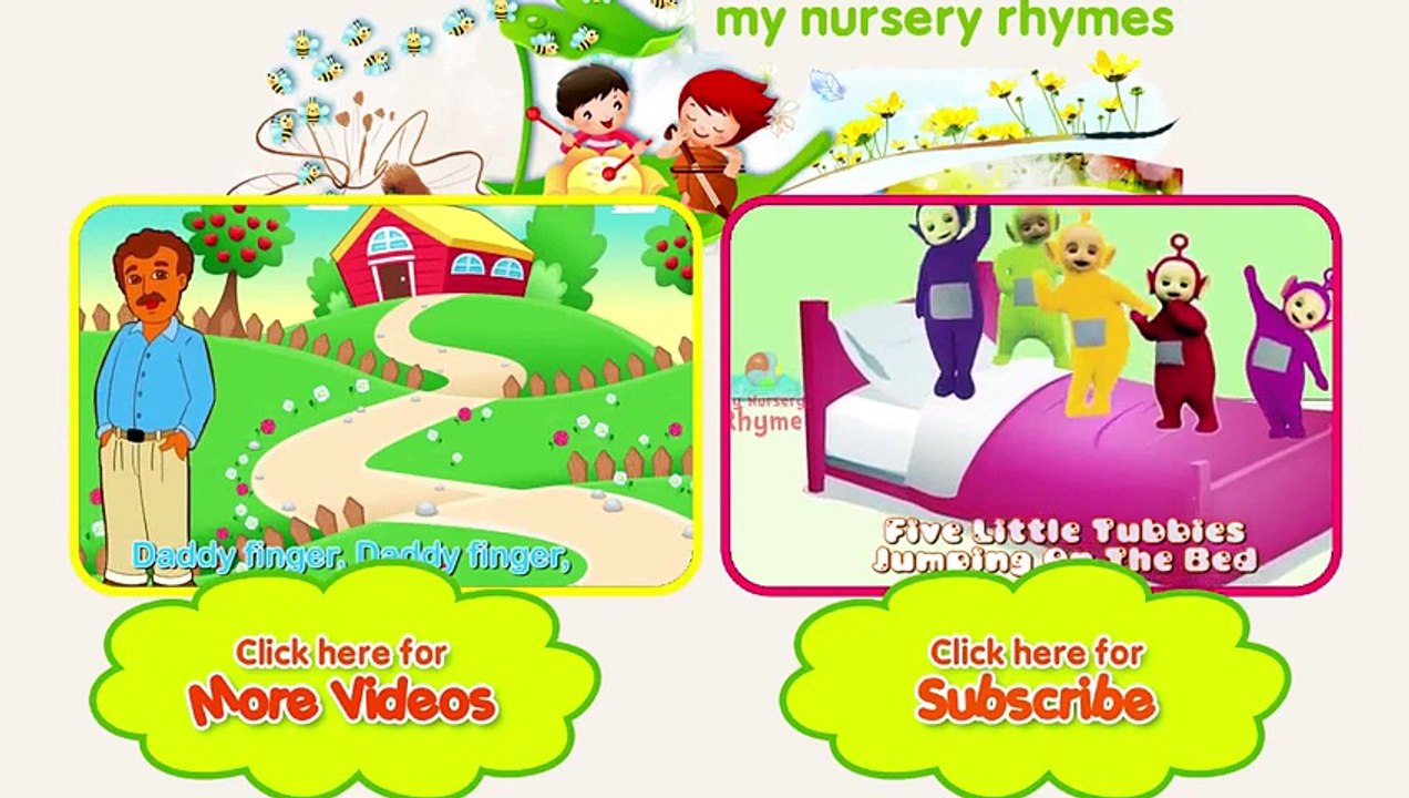Teletubbies Finger Family/Nursery Rhymes [Dancing Kids TV]