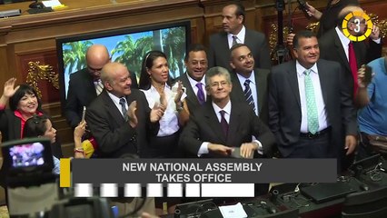 In 60 Seconds: Venezuela's New National Assembly Takes Office