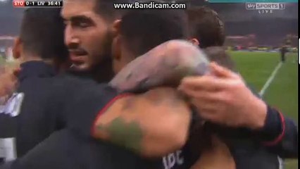 ENGLAND: Capital One Cup | Stoke City 0 - 1	 Liverpool | Jordan Ibe Goal | 05.01.2016