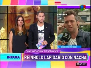 Reinhold se cansó de Nacha Guevara