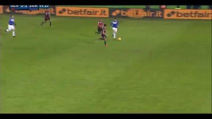 Roberto Soriano Goal - Genoa 0-3 Sampdoria - 05-01-2016
