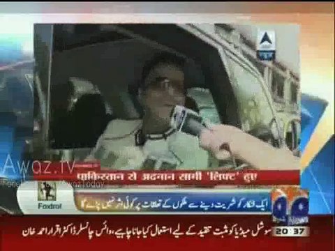 Hamid Mir slaps Adnan Sami by playing Indian singer Abhijeet's clip criticizng Adnan Sami