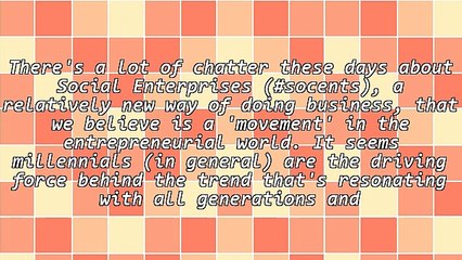 Social Enterprises 101