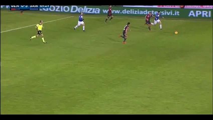 Roberto Soriano Goal - Genoa 0-3 Sampdoria - 05-01-2016
