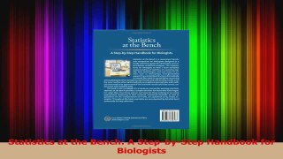 PDF Download  Statistics at the Bench A StepbyStep Handbook for Biologists Read Full Ebook