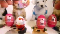 Hello kitty Surprise Eggs Маша и Медведь Kinder Masha i Medved Disney Peppa Pig Masha Toys