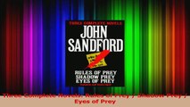 PDF Download  Three Complete Novels Rules of Prey  Shadow Prey  Eyes of Prey Read Online