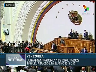Venezuela: juramenta nueva Asamblea Nacional