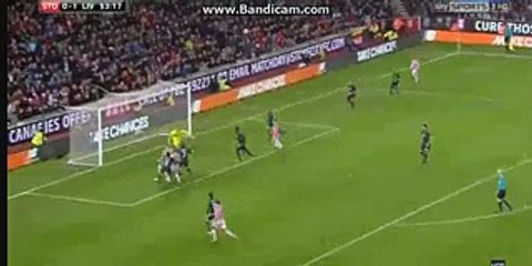 Simon Mignolet Big  Save Stoke City 0-1 Liverpool 05-01-2016
