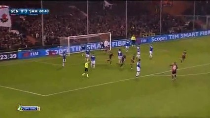GOOOOAL Leonardo Pavoletti Goal - Genoa 1 - 3 Sampdoria - Serie A - 05_01_2016