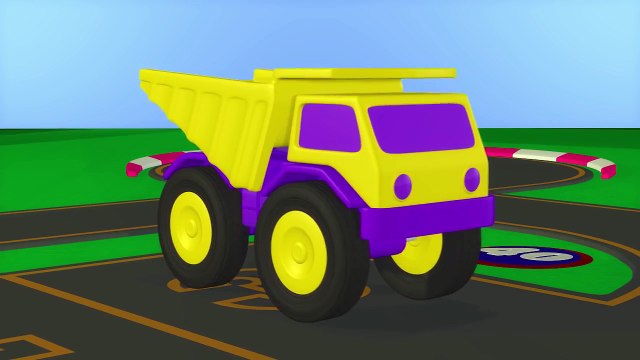Мультики Зим Зум про машинки. Конструктор. Собираем Самосвал.