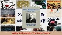 PDF Download  Akiba Rubinstein The Later Years Download Online