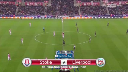 All Goals & Highlights HD - Stoke City 0-1 Liverpool - Capital One Cup 05.01.2016 HD