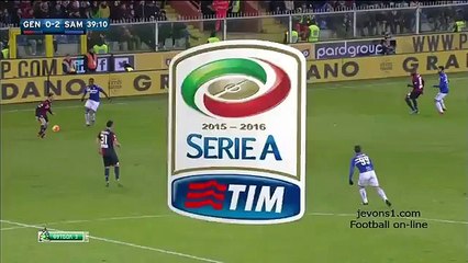 Genoa  vs  Sampdoria - Highlights - FuLL Match  05 - 01 - 2016
