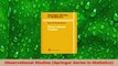 PDF Download  Observational Studies Springer Series in Statistics Download Full Ebook