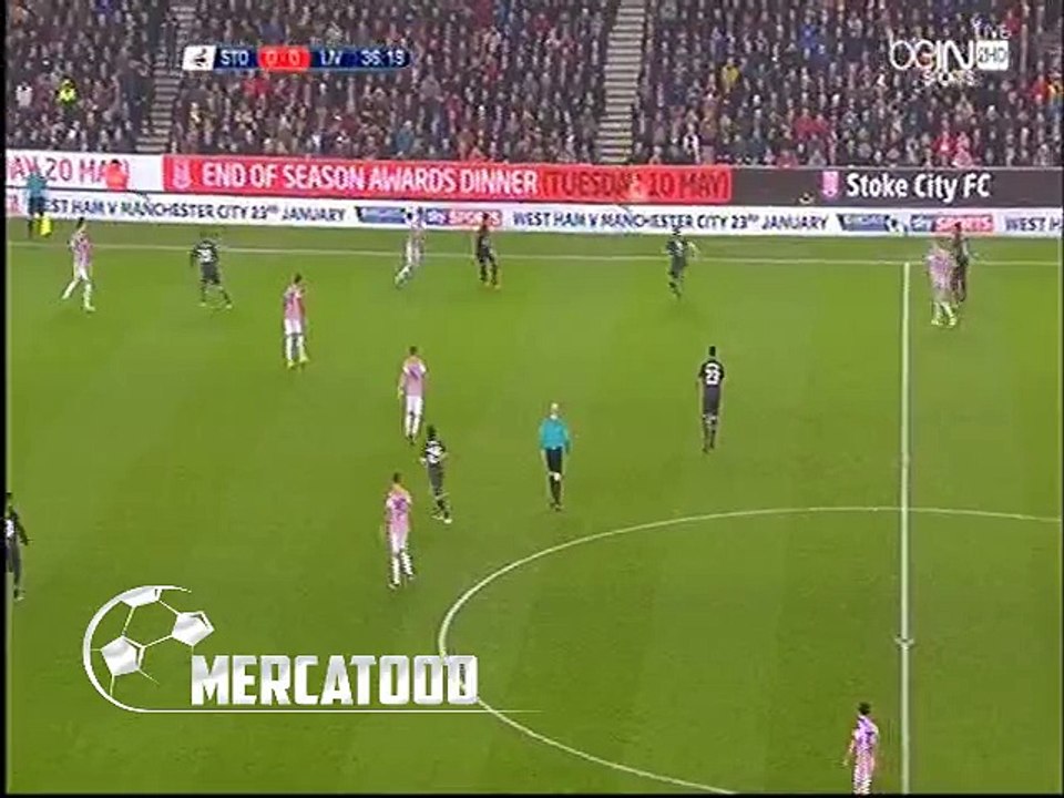 اهداف مباراة ( ستوك سيتي 0-1 ليفربول ) كأس الاتحاد الانجليزي