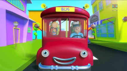 Animals Wheels On The Bus | Nursery Rhymes Collection