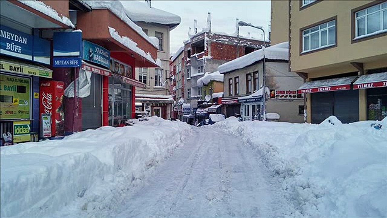 KEŞAP İLÇEMİZDEN KIŞ MANZARALARI