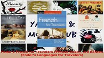 PDF Download  Fodors French for Travelers Phrase Book 3rd Edition Fodors Languages for Travelers PDF Full Ebook