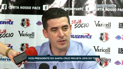 Vice-presidente do Santa Cruz projeta 2016