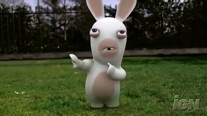 Mad rabbits Rabbids invade the White House at the White House Rabbits