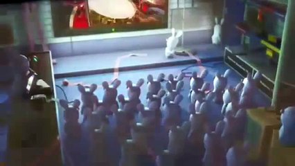 Mad bunnies Rayman Raving Rabbids 2 Introduction trailer