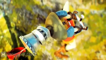 Lapins enragés Raving Rabbids Voyage dans le Temps Excalibur Lapins Trailer et Excalibur