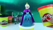 Frozen Christmas Dress Up Olaf Elsa & Anna Play Doh Costumes