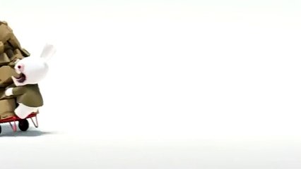 Conigli Rabid Raving Rabbids amazon rimorchio