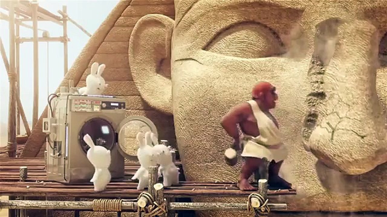 Antik Mısır'da Zaman Mısır Fragman TAVŞANLARDA Rabbids Travel Raving Rabid Tavşanlar