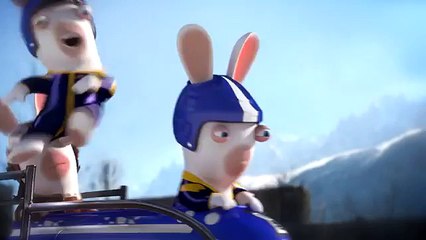 Download Video: Mad tavşan Rabbids Kış Olimpiyat Oyunları Bobsleigh Tavşanlar ve Olimpiyat Bobsled