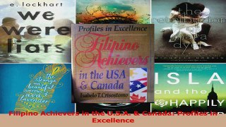 PDF Download  Filipino Achievers in the USA  Canada Profiles in Excellence Download Online