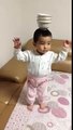 Cute China baby dance for indian tamil song