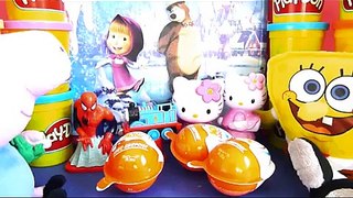 Kinder Маша и Медведь, Masha i Medved, Frozen, Disney, RIO 2, Frozen Toys, Peppa Pig