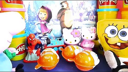 Kinder Маша и Медведь, Masha i Medved, Frozen, Disney, RIO 2, Frozen Toys, Peppa Pig