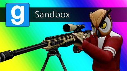 Gmod Sandbox - 1v1 Sniper Battle! (Garry's Mod: Call of Duty MW2 Parody)