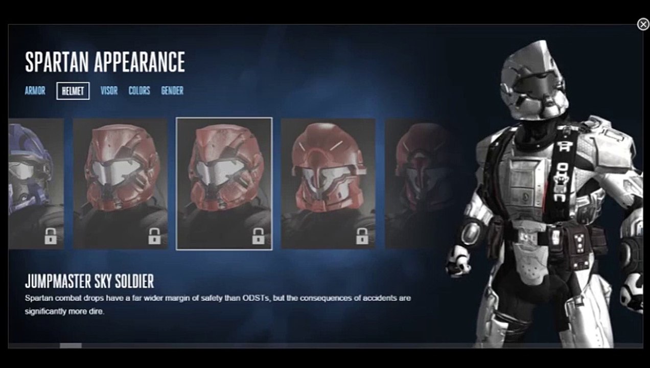 Halo 5 Customization - Helmets - Foe Hammer