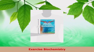 Download  Exercise Biochemistry PDF Free