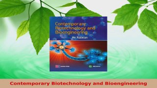 Read  Contemporary Biotechnology and Bioengineering EBooks Online