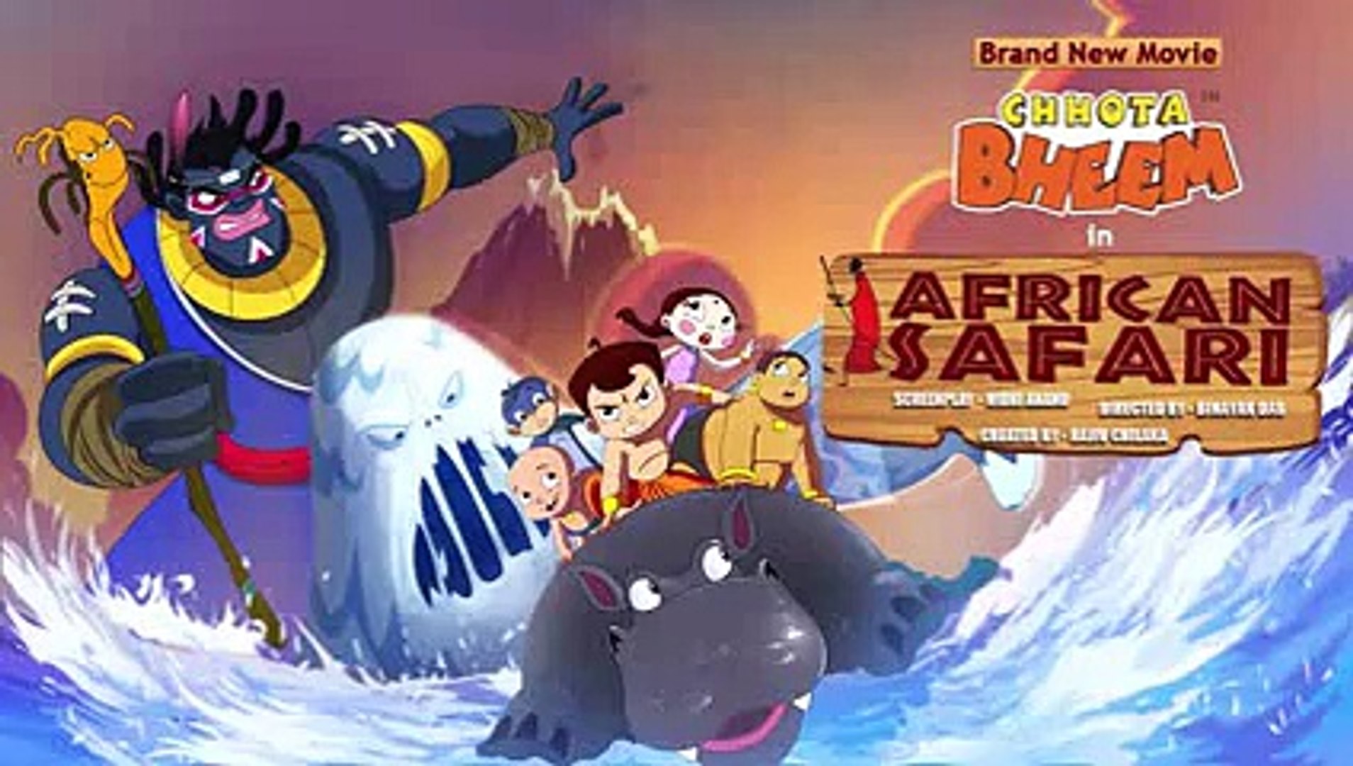 Chhota Bheem African Safari Movie - Title Song - YouTube - video Dailymotion