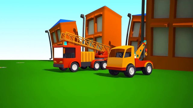 Kids 3D Cartoons for Children: Leos AIRPLANE CONSTRUCTION (мультики на английском)